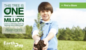 Lowes Earth Day