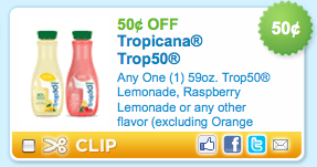 Tropicana Trop50 Coupon