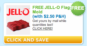 Flag Jell-O Mold