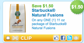 Starbucks Fusion Coupon