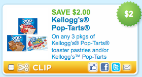 Pop Tarts Coupon