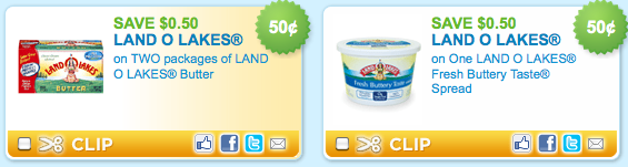 Land O Lakes Butter Coupon