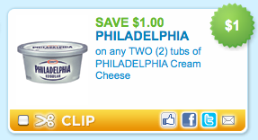 Philadelphia Cream Cheese coupon