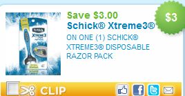 Schick Razor Coupon