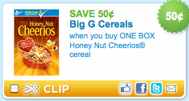 Cheerios coupon