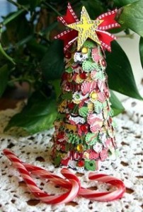 Paper Christmas Tree Craft