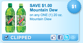 mt dew coupon