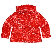 Polka Dot Rain Coat