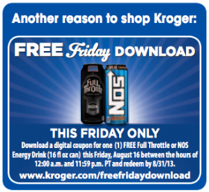 Kroger coupon NOS