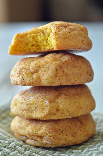 pumpkin snickerdoodles